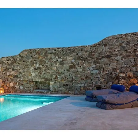 Villa Elegant Mykonos Air Private Pool 4 Bedrooms Sea View Panormos
