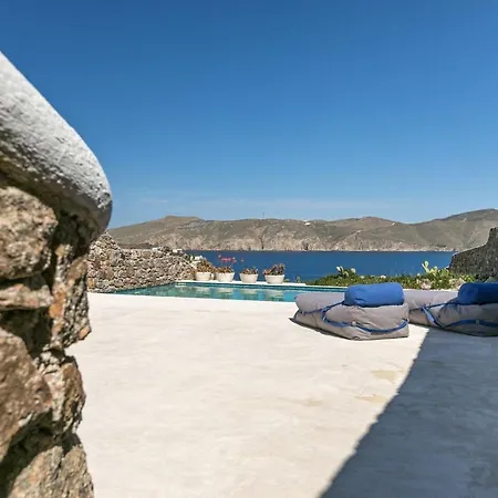 Villa Elegant Mykonos Air Private Pool 4 Bedrooms Sea View Panormos