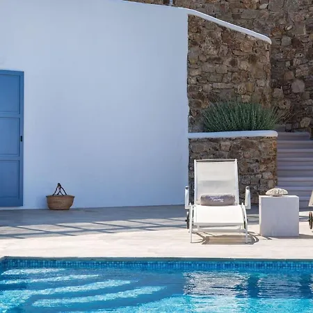 Villa Elegant Mykonos Air Private Pool 4 Bedrooms Sea View Panormos Panormos (Mykonos)