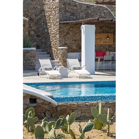 Elegant Mykonos Air Private Pool 4 Bedrooms Sea View Panormos *